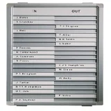 Aan-afwezigheidsbord Legamaster 540x260mm 20 namen