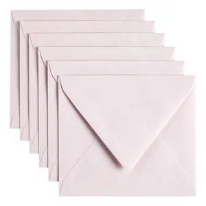 Envelop Papicolor C6 114x162mm lichtroze pak à 6 s