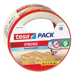 Verpakkingstape tesapack® Strong 66mx50mm transpar