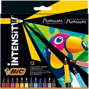 Kleurstiften Bic Intensity Premium assorti etui à