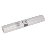 Afvalzak Cleaninq 70x110cm HDPE recycled T25 120L transparant rol à 20 stuks
