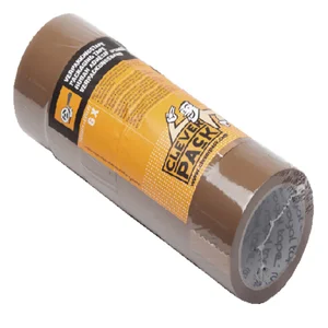 Verpakkingstape CleverPack 48mmx66m bruin PP seal