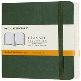 Notitieboek Moleskine pocket 90x140mm lijn soft cover myrtle green