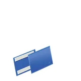 Documenthoes Durable zelfklevend 150x67mm blauw 50 stuks