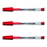Balpen Quantore Stick rood medium