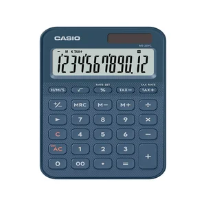 Rekenmachine Casio MS-20YC-NY blauw