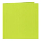 Correspondentiekaart Papicolor dubbel 105x148mm appelgroen pak à 6 stuks