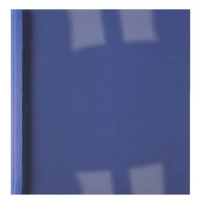 Thermische omslag GBC A4 1.5mm linnen donkerblauw