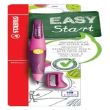 Vulpotlood STABILO Easyergo HB 3.15mm links roze/lila slijper blister
