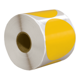 DULA Etiketten rond geel 65mm - 500 stickers op rol - Sluitzegel