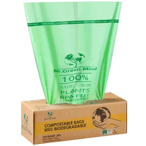 Afvalzak bio Mr.Green Mind 45x50cm 20 liter dispen