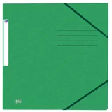 Elastomap Oxford Top File+ A4 3 kleppen 390gr groen