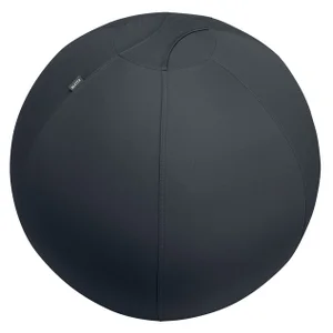 Actieve zitbal Leitz Ergo 75cm anti-rol donkergrij