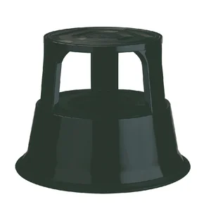 Opstapkruk Desq 420mm metaal zwart