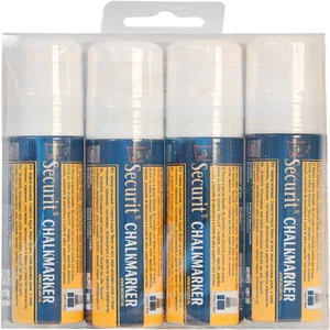 Krijtstift Securit SMA-720 blok wit 7-15mm blister