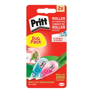 Correctietape Pritt Micro Flex 5mmx6m blister 2e h