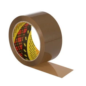 Verpakkingstape Scotch 371 50mmx66m bruin PP 6 rol