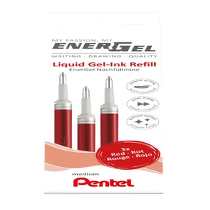 Gelschrijvervulling Pentel LR7 Energel medium rood
