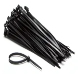 Kabelbinders IEZZY nylon 2.5x100mm D 20.5mm zwart 100 stuks