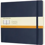 Notitieboek Moleskine XL 190x250mm lijn soft cover sapphire blue