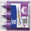 Rollerpenvulling Pilot friXion medium paars set à