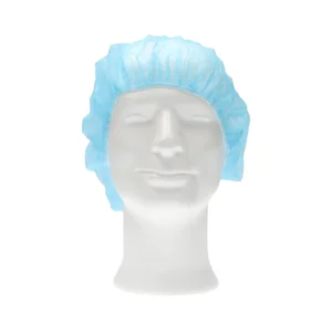 Haarnet CMT bouffant non-woven L 53cm PP blauw 100