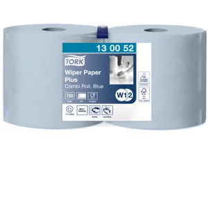 Poetspapier Tork W2 Plus Premium 2-laags 750 vel b