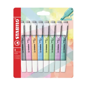 Markeerstift STABILO Swing cool 275/8 pastel assor