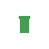 T-kaart Djois formaat 2 48mm groen 100 stuks
