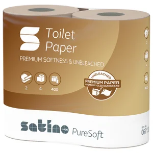 Toiletpapier Satino MT1 PureSoft 2-laags 400 vel n