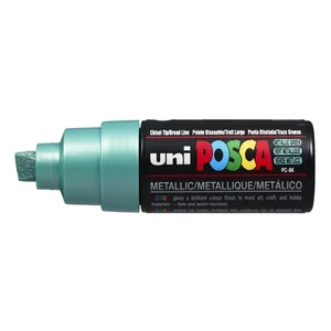 Paintmarker Uni POSCA PC8K breed schuin metallic g