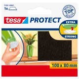 Beschermvilt tesa® Protect anti-kras 80x100mm bruin