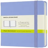 Notitieboek Moleskine pocket 90x140mm blanco hard cover hydrangea blue