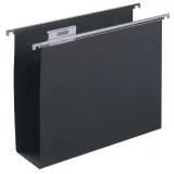 Hangmap Djois Alzicht A4 frontaal U-bodem 80mm zwart
