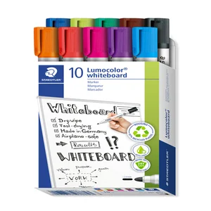 Whiteboardmarker Staedtler Lumocolor 351 set à 10