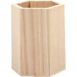 Pennenbak Creativ Company zeshoek 10.5x8cm triplex