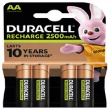 Batterij oplaadbaar Duracell 4x AA 2500mAh Ultra