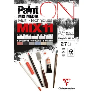 Mix Media Papier Clairefontaine 11 A5 Paint On 27