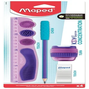 Tekenset Maped Kidy Learn Concentration paars 4-de
