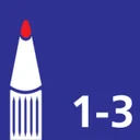 Permanent marker Schneider Maxx 230 rond 1-3mm bla