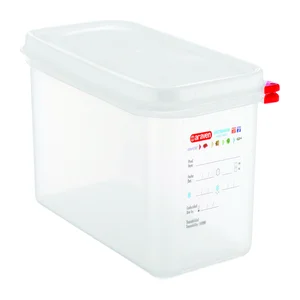 Voedseldoos Araven GN 1/3 met deksel 6 liter 4 stu
