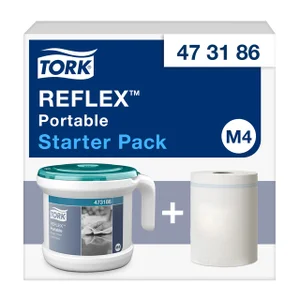 Reinigingsdoekdispenser Tork M4 Reflex Performance