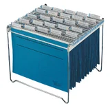 Hangmappenrek Durable t.b.v. 30-40 mappen chroom