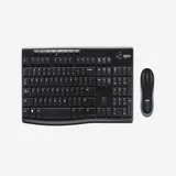 Toetsenbord- en muisset Logitech MK270 bedraad QWERTY zwart