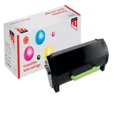 Tonercartridge Quantore alternatief tbv Lexmark 51B2000 zwart