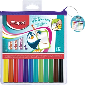 Whiteboardmarker Maped Marker'Peps set á 12 kleure