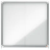 Binnenvitrine Nobo Premium Plus 12xA4 schuifdeur magnetisch