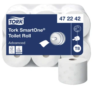 Toiletpapier Tork T8 Advanced SmartOne 2-laags 207
