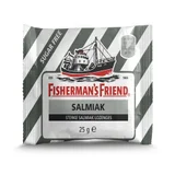 Keelpastilles Fisherman's Friend salmiak suikervrij zak 25 gram