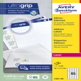 Etiket Avery L7651-100 38.1x21.2mm wit 6500 stuks